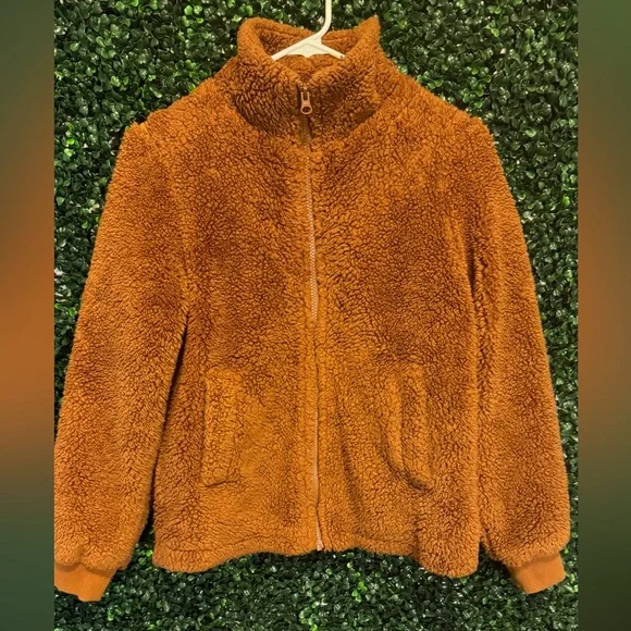 JCREW FUNNEL NECK SHERPA JACKET - Picture 2 of 12